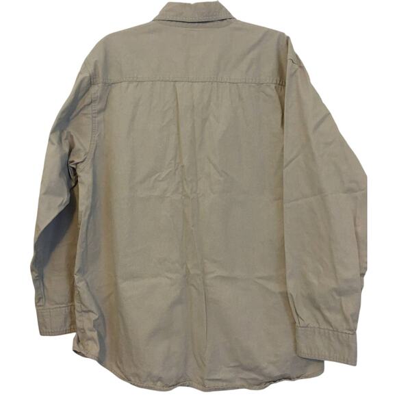 Tri-Mountain 100% Cotton Large Button Down Work Shirt - Picture 2 of 6